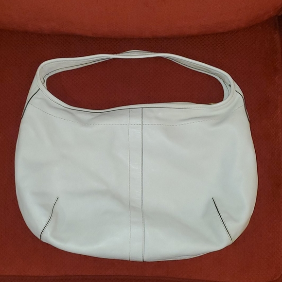 Coach Ergo Large White Leather Hobo Bag #10741 - Picture 2 of 5
